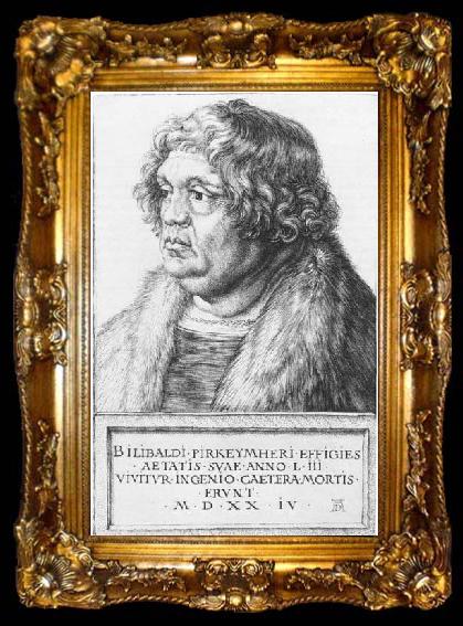 framed  Albrecht Durer Willibald Pirckheimer, ta009-2